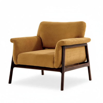 Fauteuil pour le salon de luxe design moderne Hoz avec salon de tissu Club