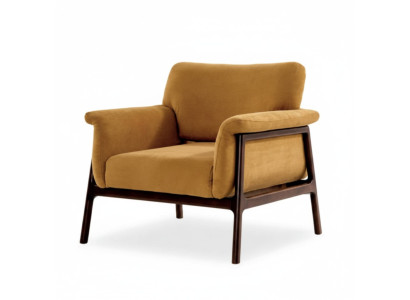 Fauteuil pour le salon de luxe design moderne Hoz avec salon de tissu Club
