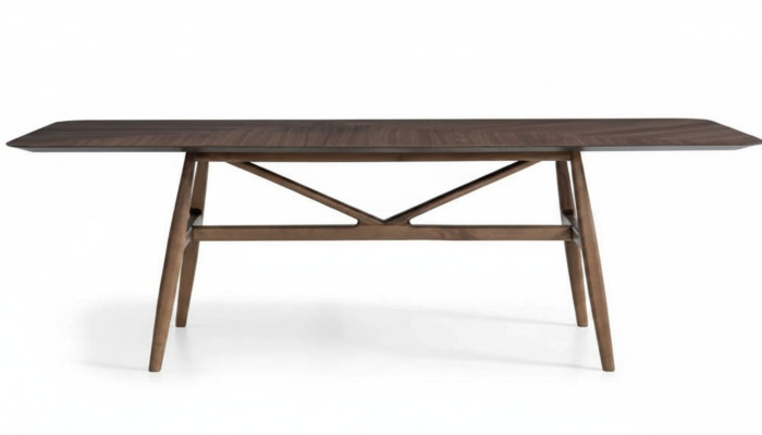 Table de luxe Tables marron Salle à manger Table à manger nouveau Design tables à manger