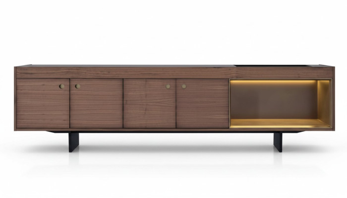 Moderne buffet de salle à manger design de luxe en bois Buffets commodes Commodes