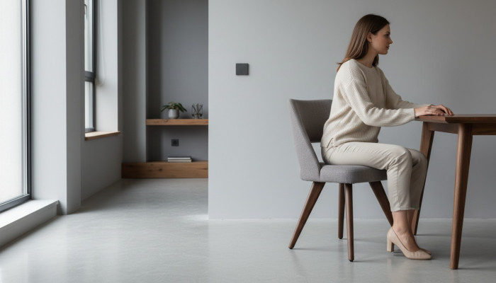Salle à manger Chaise moderne Chaise de luxe Design Meubles Fauteuil Textile