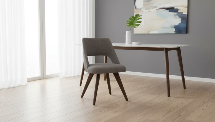 Salle à manger Chaise moderne Chaise de luxe Design Meubles Fauteuil Textile