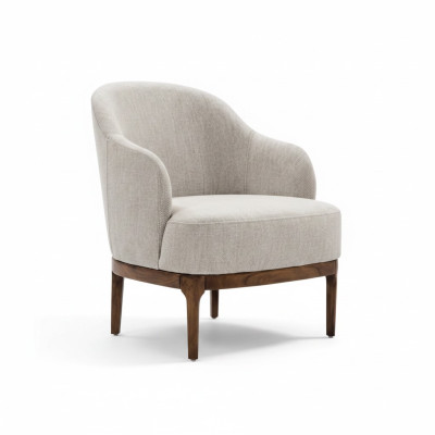Fauteuil de salon moderne de luxe de design gris couleur salle de club gris