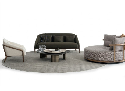 Ensemble de salon design 3+3+1 Ensemble de canapé Mobilier luxueux moderne