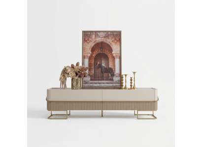 Classique r TV Stand Sideboard Coffre Commode Salons Armoires Télévision - meuble tv