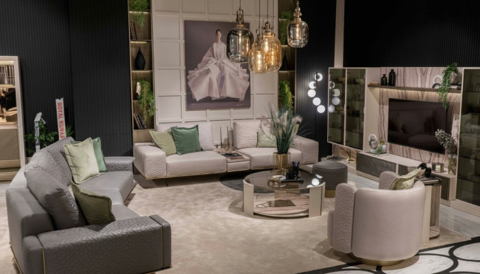 Ensemble de canapés Salon 4+1+1 Ensemble Ensemble de canapés Mobilier au Design Moderne