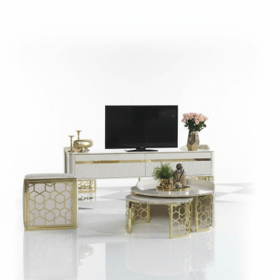 Armoire de salon Armoire haute Buffet Commode Meuble console Meuble TV