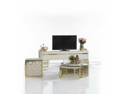 Armoire de salon Armoire haute Buffet Commode Meuble console Meuble TV