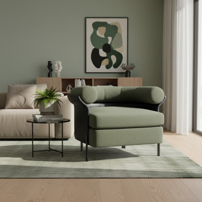 Fauteuil en velours fauteuil chaise de cuisine fauteuil rembourré chaise rembourrée moderne