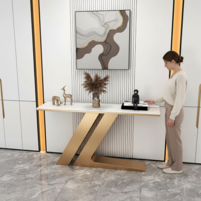 Design de console moderne Table en bois Console Console tables buffet