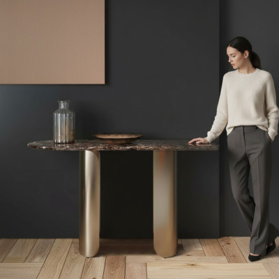 Console table Design Holztisch Konsolentische Luxustische Sideboard