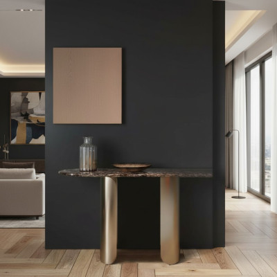 Console table Design Holztisch Konsolentische Luxustische Sideboard
