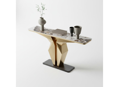 Conception Luxe Consoles Table Console Buffet Or Mobilier de salon neuf