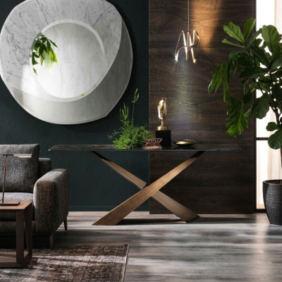 Consoles de designer Meubles de luxe Salon Table en bois Coiffeuses nouvelles