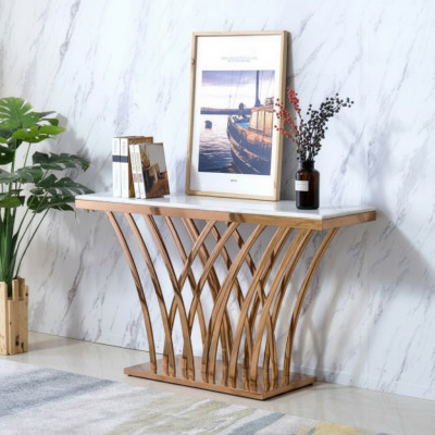 Tische Konsole Tabelle Konsolen Möbel Seite Wohnzimmer Einrichtungen