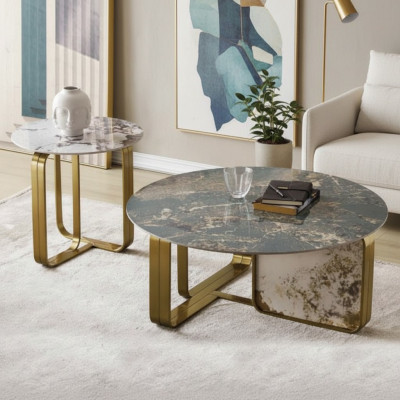 Table basse Salon Design Meubles Table Luxe Table d'appoint Moderne