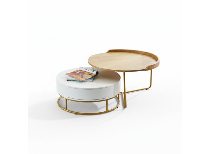 Table d'appoint Table basse Table basse Tables basses de luxe en bois Moderne