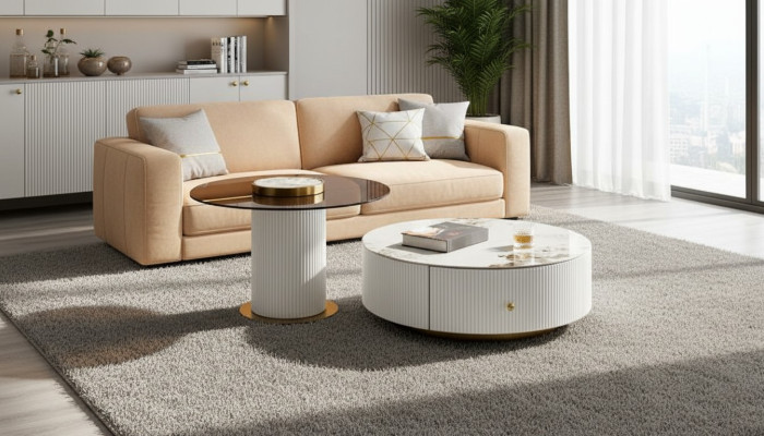 Table basse Mobilier Table d'appoint Tables basses Salon Design Tables