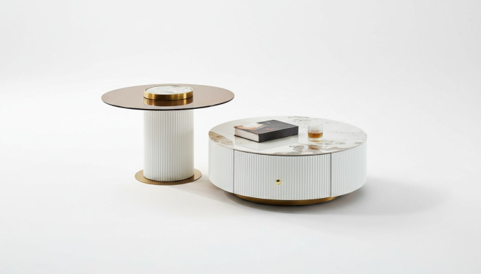 Table basse Mobilier Table d'appoint Tables basses Salon Design Tables