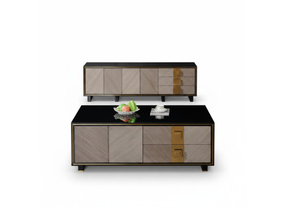 Salon Conception Tables Meubles Luxe Table d'appoint Bois Moderne Table basse