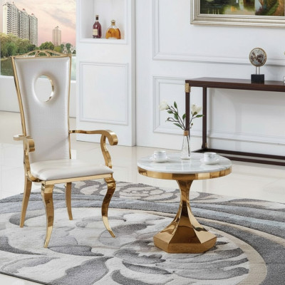 Table basse Design Moderne de Luxe Table de Salon Table d'appoint 60x54