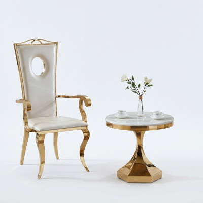 Table basse Design Moderne de Luxe Table de Salon Table d'appoint 60x54