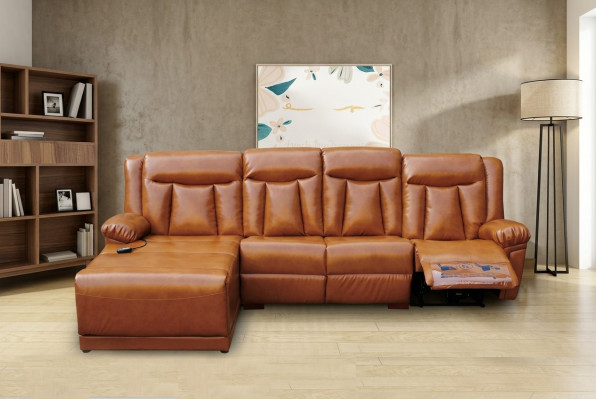 Canapé d'angle en L de design moderne Relax Canapé d'angle Canapé Rembourrage de luxe neuf