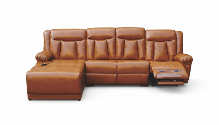Canapé d'angle en L de design moderne Relax Canapé d'angle Canapé Rembourrage de luxe neuf