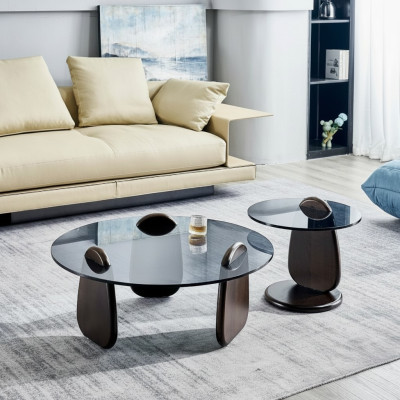 Table basse ronde Table basse Table d'appoint Table de salon design Tables de salon