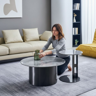 Table basse Table basse Moderne Salon Table basse Table d'appoint nouveau