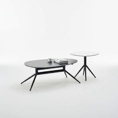 Ensemble de 2 tables basses Table basse Table d'appoint Table de salon design