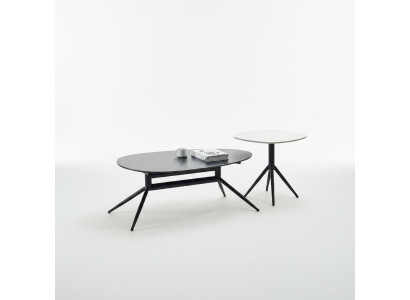 Ensemble de 2 tables basses Table basse Table d'appoint Table de salon design