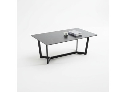 Salon Table en bois Table basse Table Meubles Bois neuf Table basse Noire