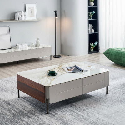 Table basse Table Designer Table d'appoint 80x40 Tables basses Modernes