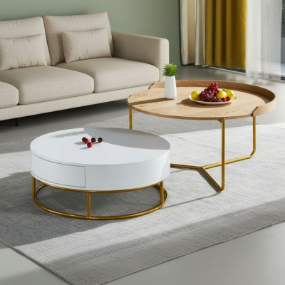 Tables Set Coffee tables Coffee table Side table Design Living room 2-piece  Ensemble de tables Tables basses Table basse Table d'appoint Design Salon 2 pièces
