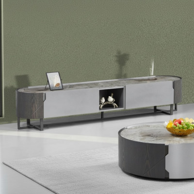 Meuble TV bas Armoire Étagère de salon de luxe Commode Design Buffet