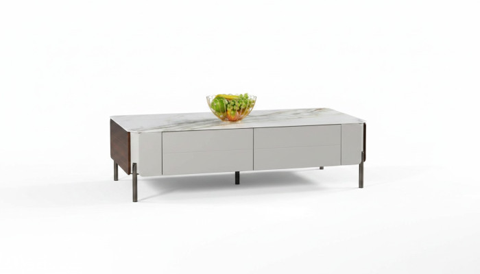 Table basse Meuble de luxe Table d'appoint en bois Moderne Design de salon
