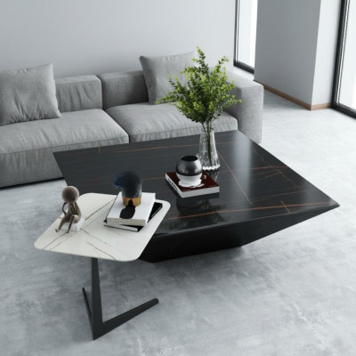 Table basse Design Tables de luxe Mobilier de salon Table d'appoint moderne