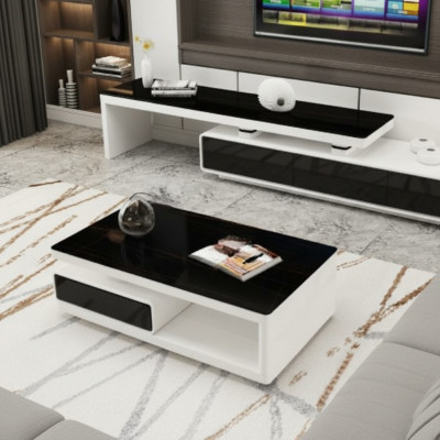 Table basse de designer de luxe moderne pour salon Tables Table Table d'appoint