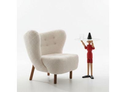 Fauteuil Canapé design Canapé Relax Tissu Salon Luxe Club Tapisserie Seater