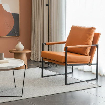 Fauteuil de design Luxe Rembourrage de luxe Club Lounge Salon Mobilier de luxe