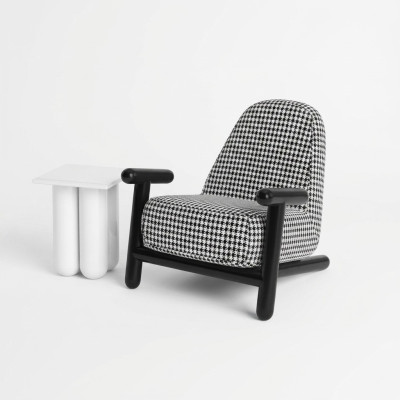 Fauteuil Design Canapé 1 Place Relax Textile Salon Luxe Rembourrage Club Nouveau