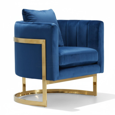 Conception Fauteuil en velours Salon Canapés Rembourrage Design Canapé de luxe Détente nouvel