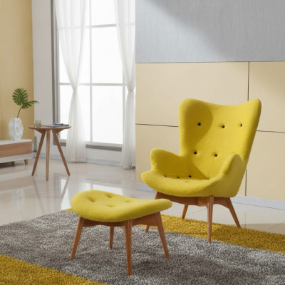 Fauteuil Club Lounge Designer Canapé de luxe Chaise Chaises Tapisserie Siège Mobilier
