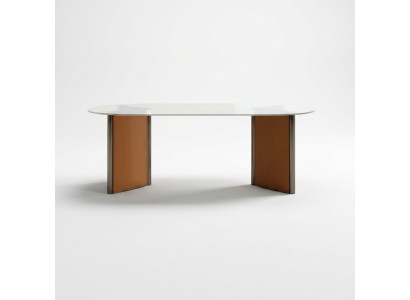 Table de salle à manger moderne de luxe Style salle à manger Mobilier moderne Tables ovales Bois
