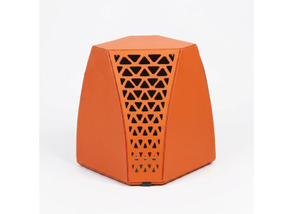 Salon Table basse Orange Style Moderne Matériau Bois Luxe