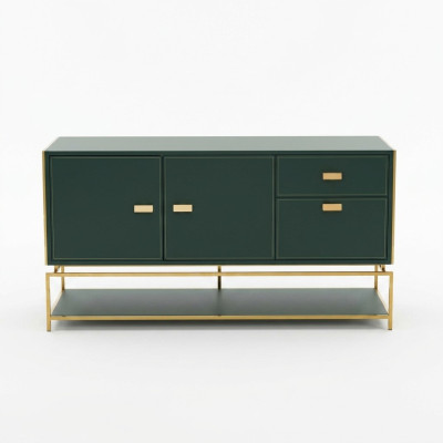 Buffet de salle à manger Style Moderne Matériau Bois Nouveau Design de Luxe Commode