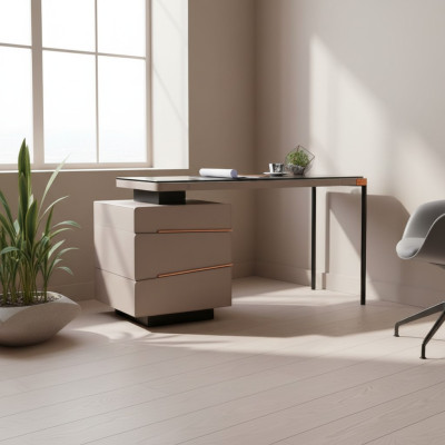 Bureau d'ordinateur Bureaux de bureau Poste de travail informatique Table