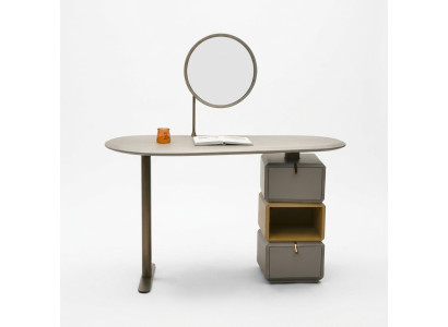 Conception Coiffeuse avec Miroir Mobilier de Chambre de Luxe 2pcs. Buffet