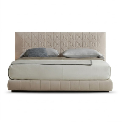 Lit Rembourrage Design Luxe Lits Doubles Chambre de Sommeil Luxe 180x200